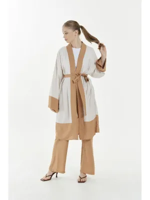 WOMEN'S FASHION KIMONO ROBE SET 4944HE - 3