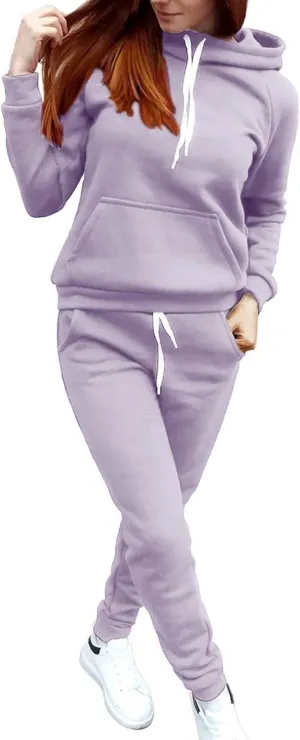 Womens Jogging Sets Women's Track Suits 2 Piece Womens 2 Piece Outfits Fall Workout Sets for Women 2 Piece Lounge Wear for Women 2 Piece Set Womens Sets 2 Piece Outfits