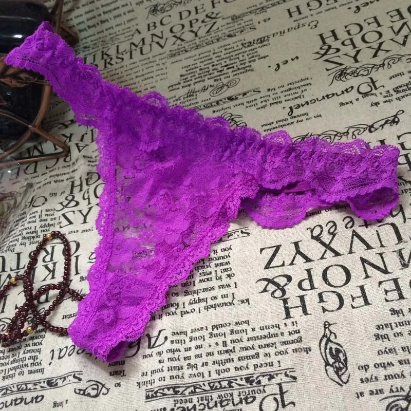 Women's Lace G-Strings | Varicolored Panties