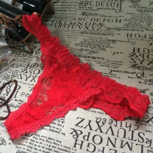 Women's Lace G-Strings | Varicolored Panties