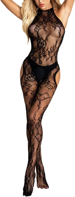 Women's Lace Teddy Lingerie Set,Adjustable Straps,Perfect for Romantic Nights or Honeymoon