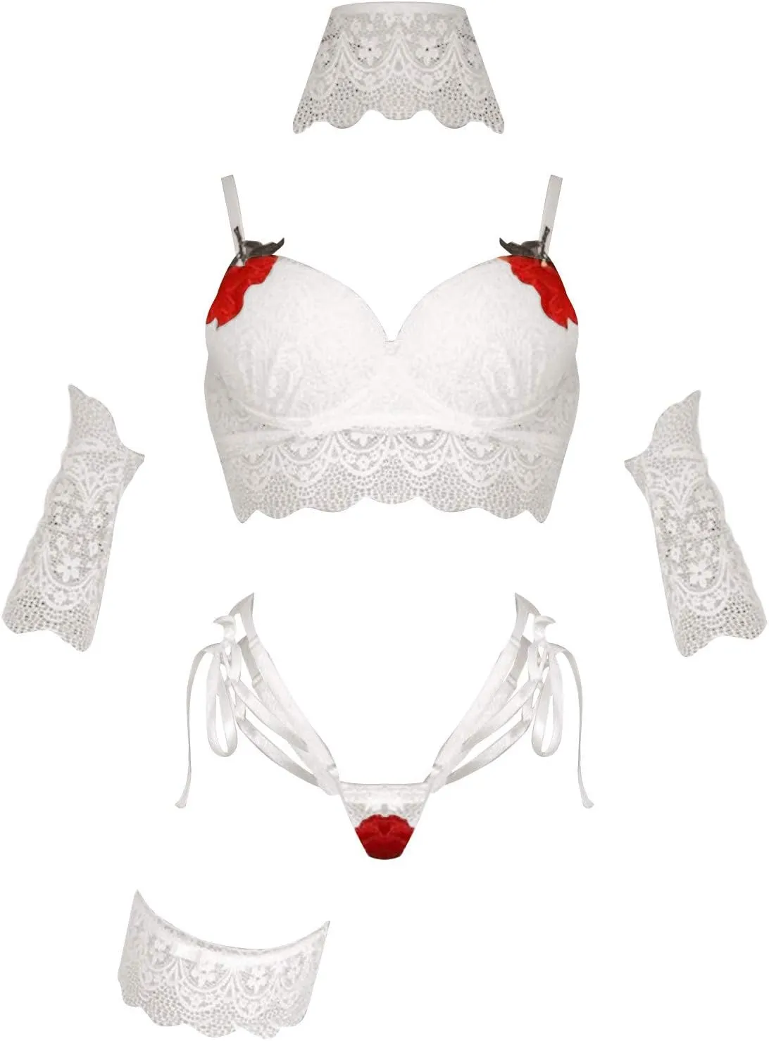 Womens Lingerie Set Sexy Lingerie Lingerie Sexy Push Up Bra and Panty Sets 2 Piece Bralette Outfits