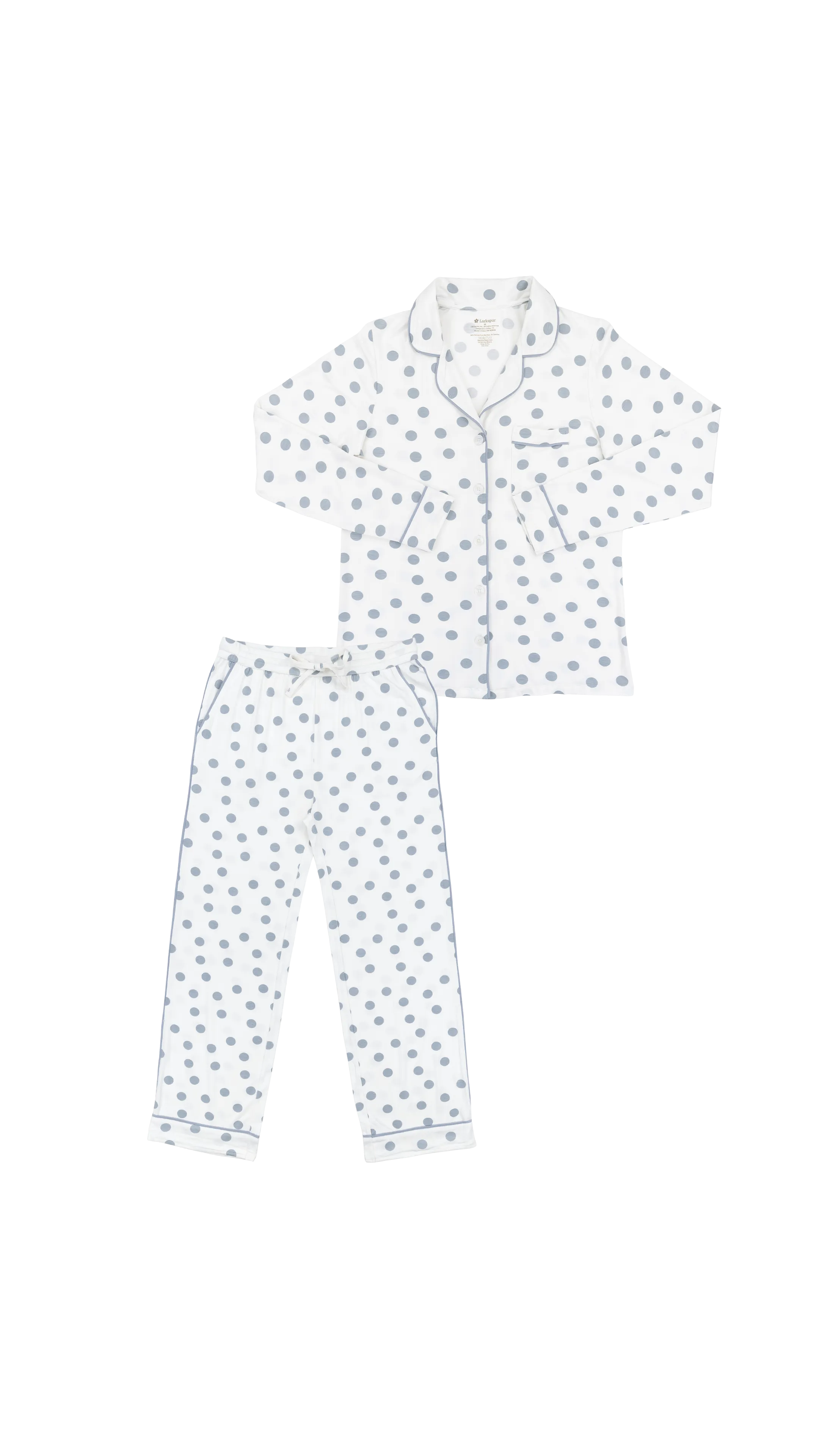 Women's Long Pajama Set in Tinsel