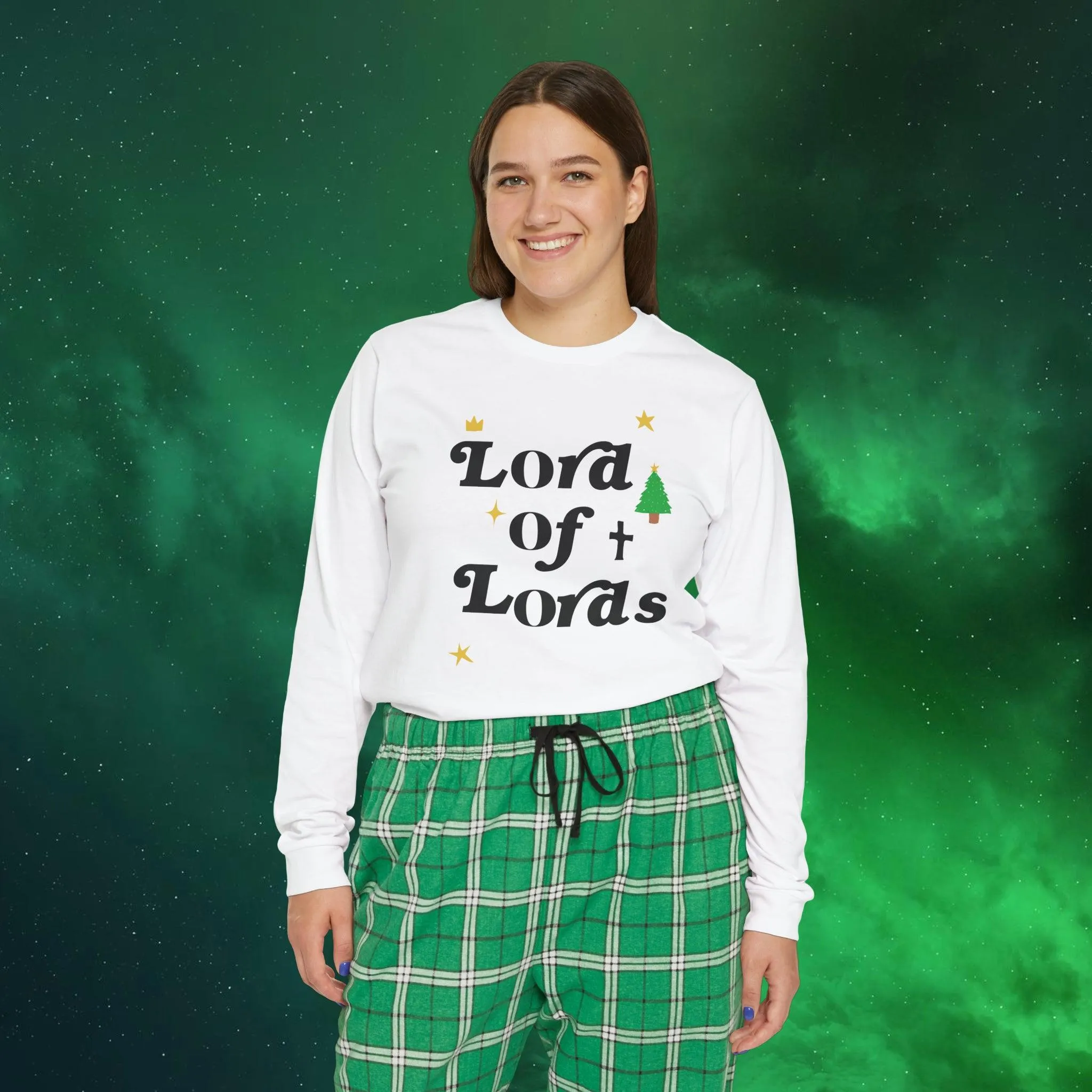 Women's Long Sleeve Lord of Lords Pajama Set