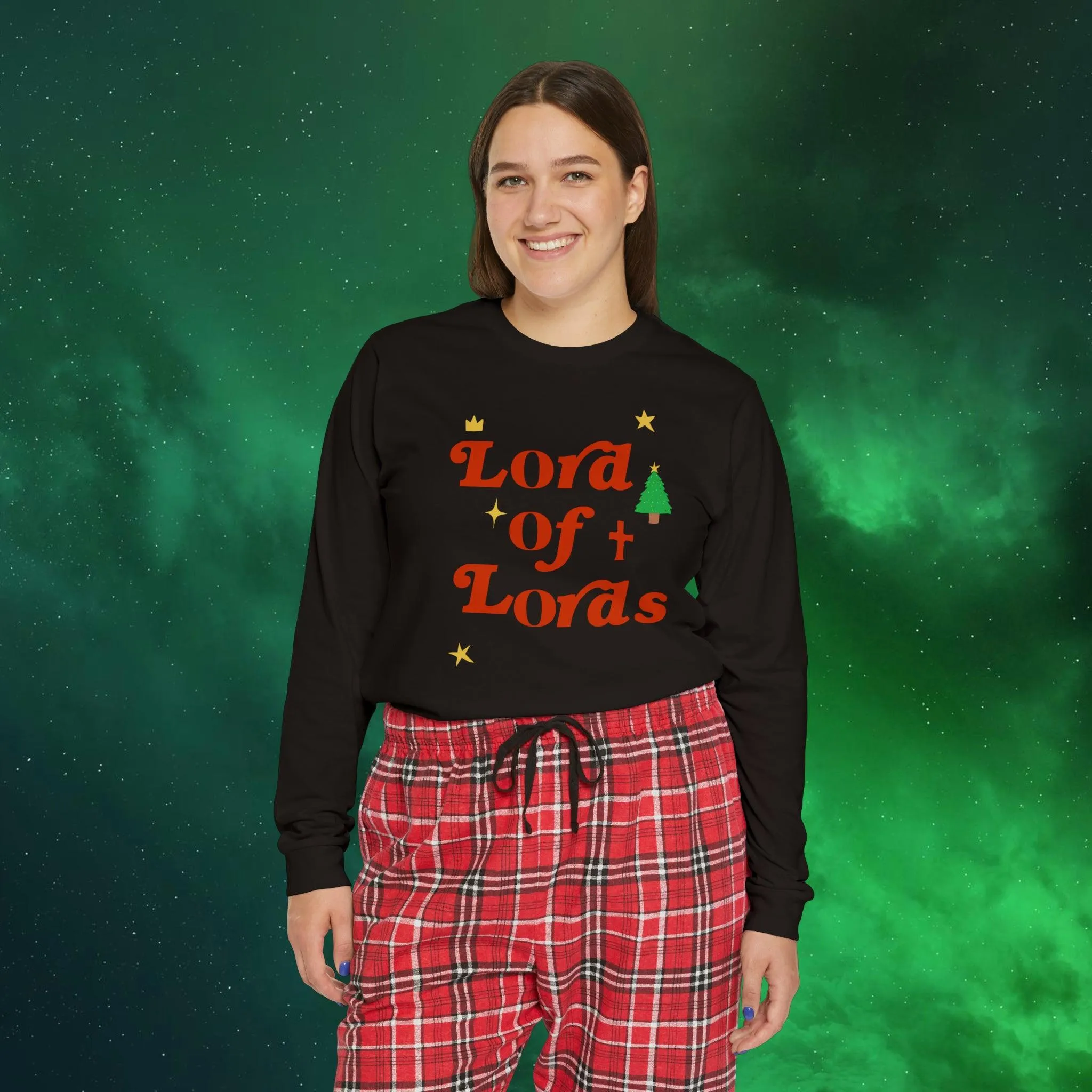 Women's Long Sleeve Lord of Lords Pajama Set