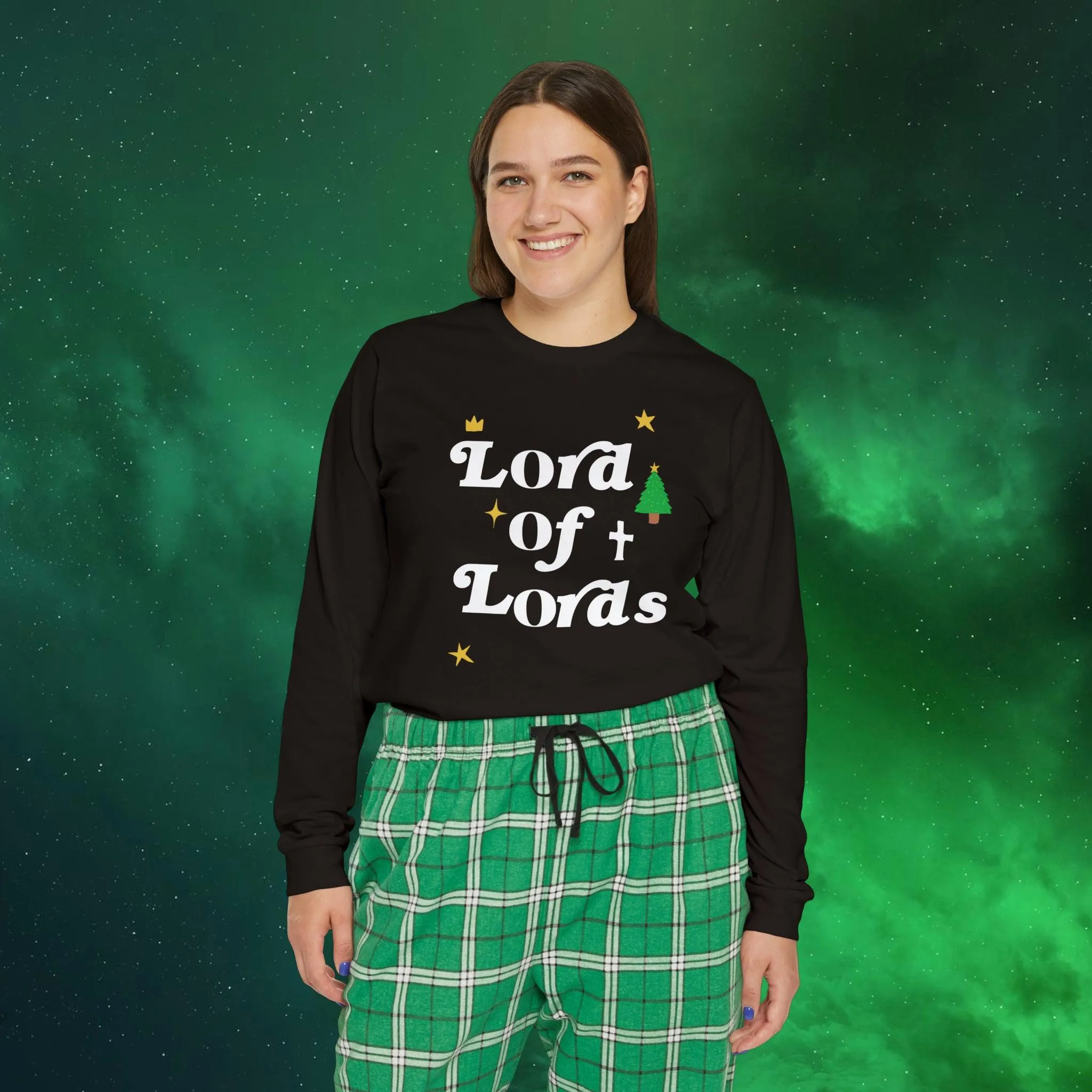 Women's Long Sleeve Lord of Lords Pajama Set