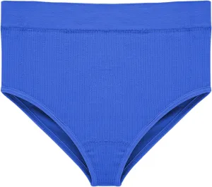 Women's Ribbed Underwears Seamless High Waist Sexy Underwear Panty Ultra Soft Stretch Lingerie Workout Brief High Cut