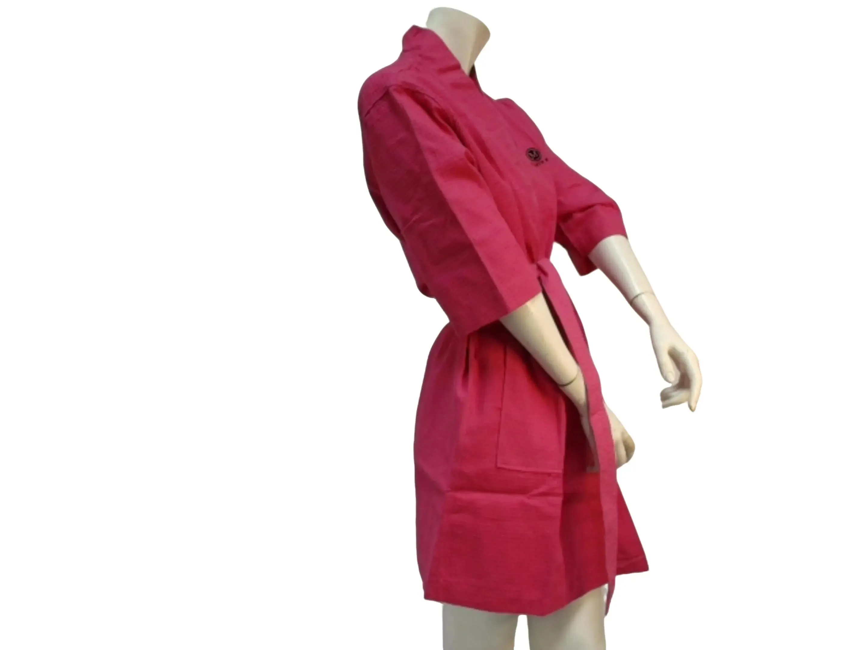 Women's Robe Pink Meredith Marks 100% Cotton