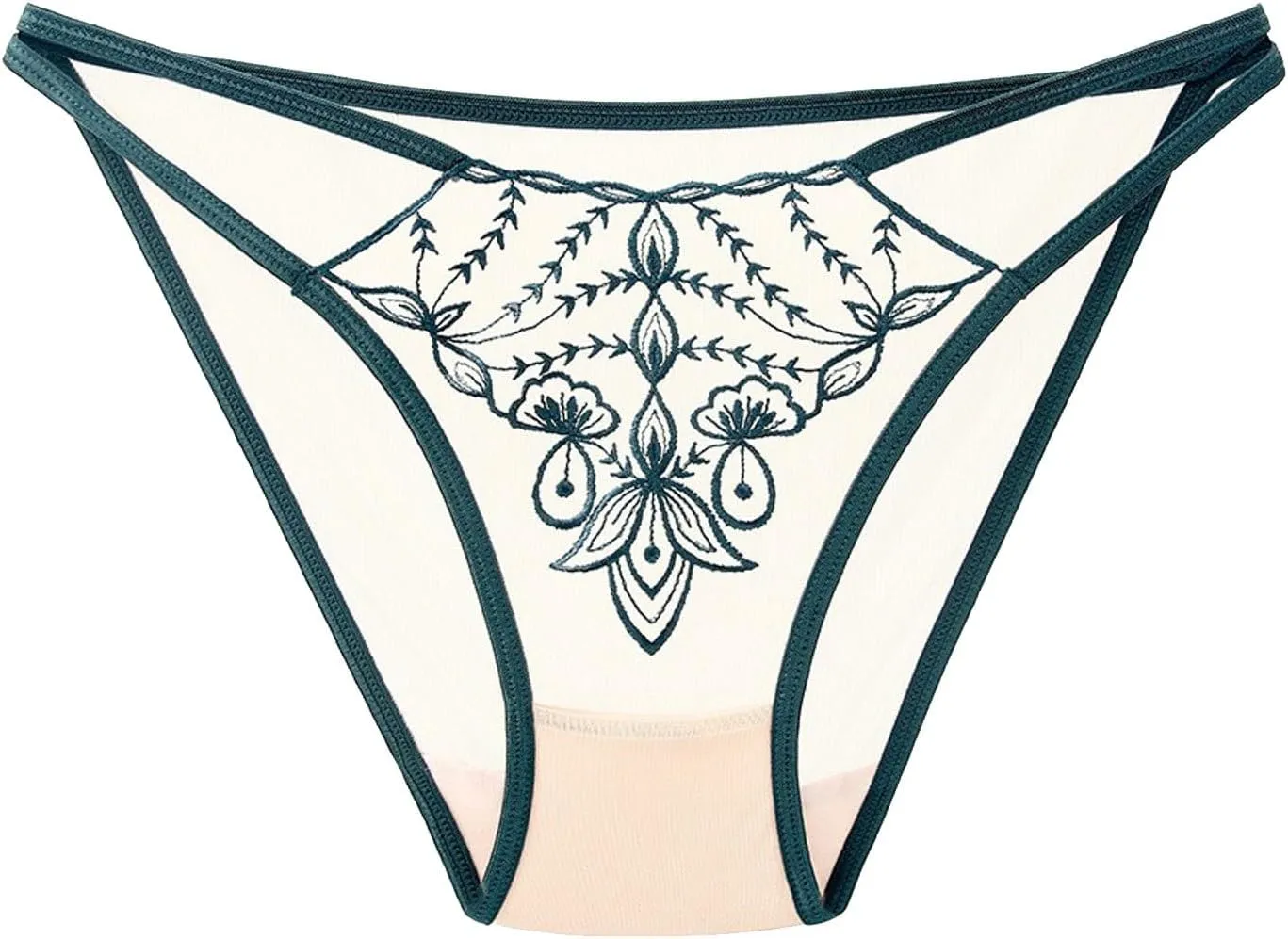 Womens Seamless Hipster Underwear No Show Panties Briefs Soft Stretch Bikini Underwears Firm Control Panties for