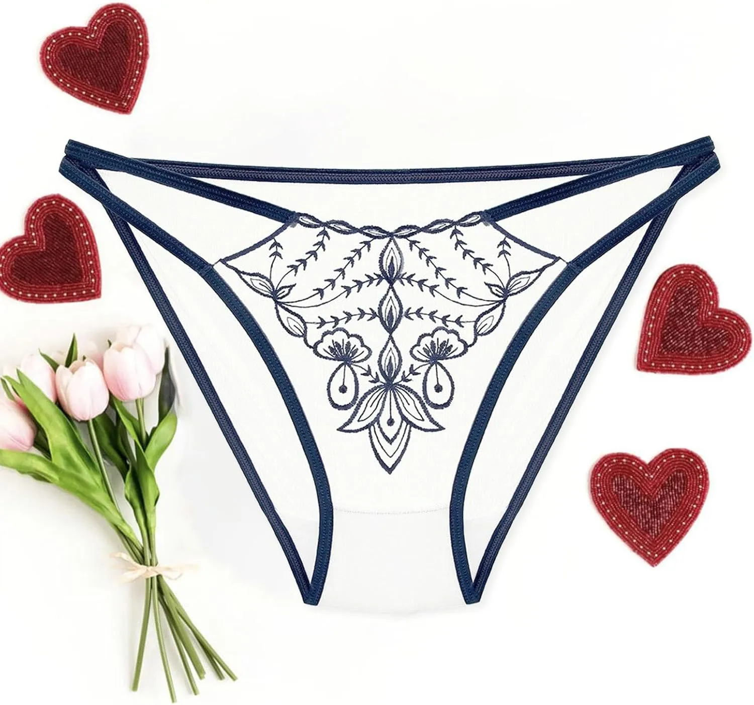 Womens Seamless Hipster Underwear No Show Panties Briefs Soft Stretch Bikini Underwears Firm Control Panties for