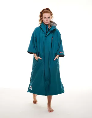 Women's Short Sleeve Pro Change Robe EVO - Teal
