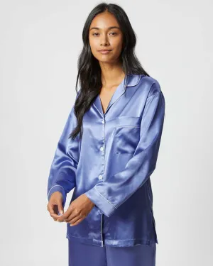 Women's Silk Pajamas - Periwinkle