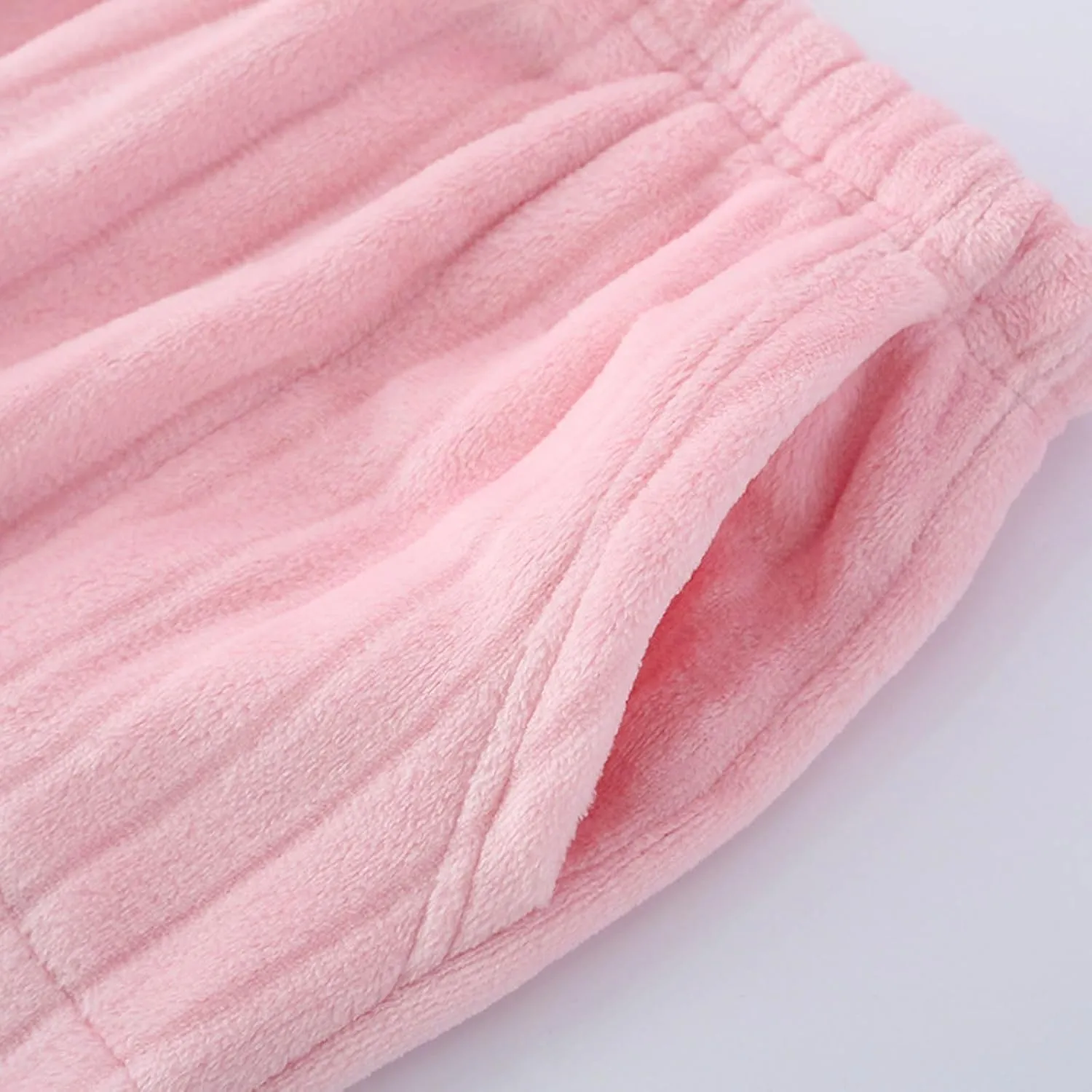 Womens Striped Fleece Lounge Set Long Sleeve Round Neck Top and Sweatpants 2 Piece Soft Sleepwear Plush Warm Jammies