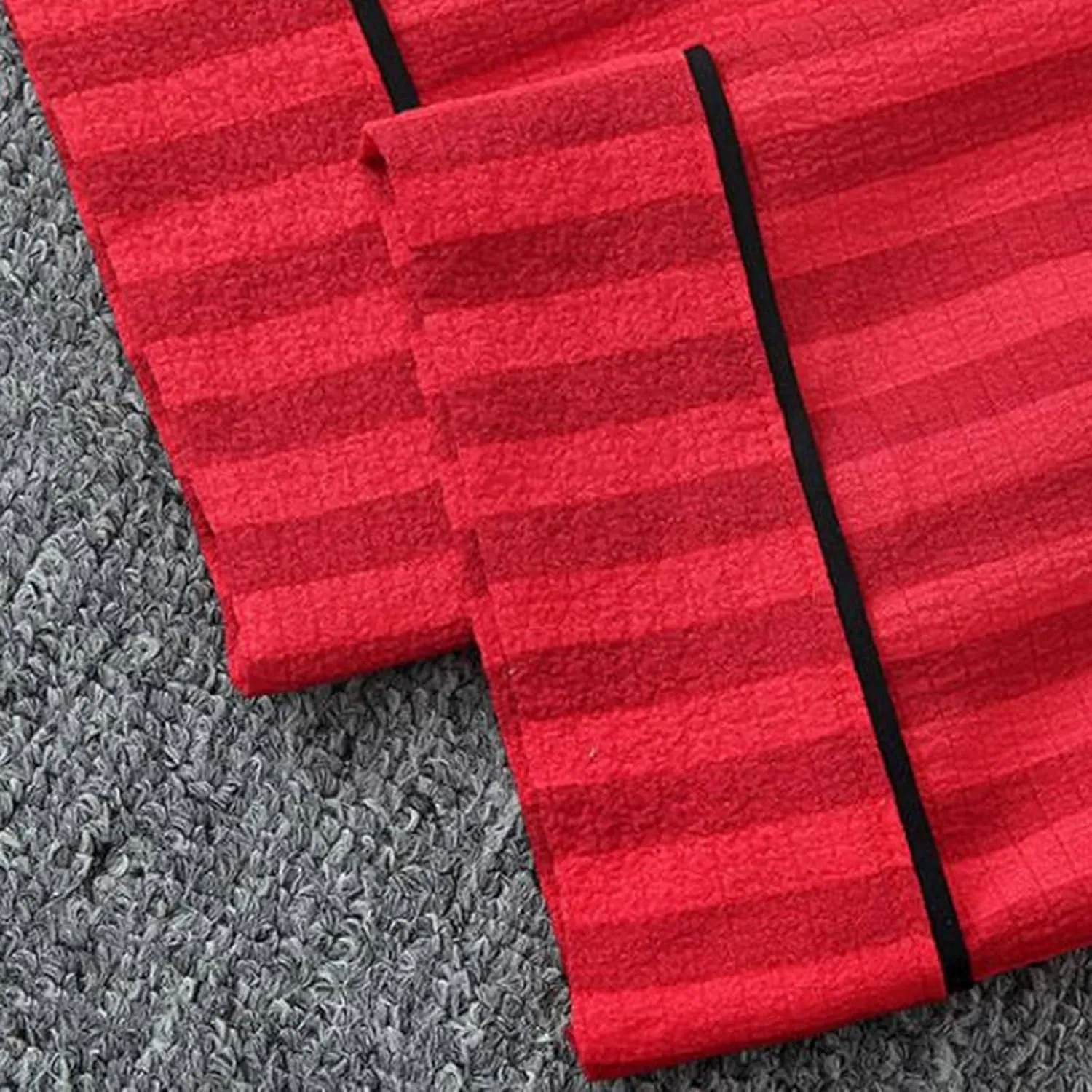 Women's Striped Pajama Sets Long Sleeve Button Down Sleepwear Loose Pjs Bottom Long Pants 3 PCs Lounge Set with Eye Mask
