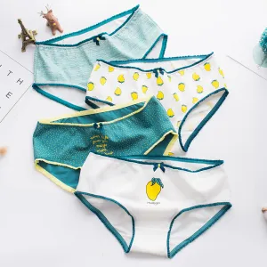 Women's Summer Cotton Panties With Print