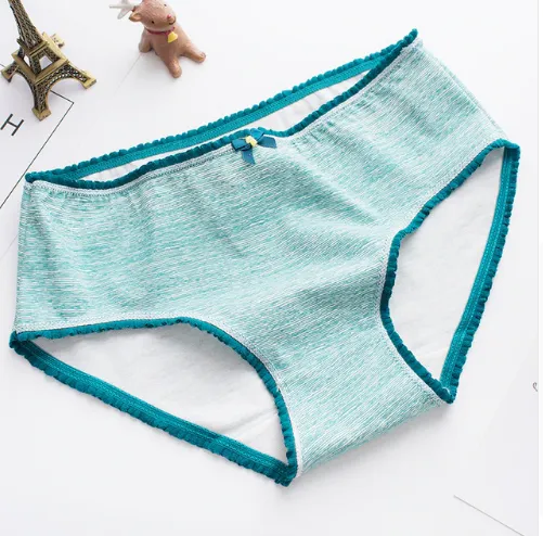 Women's Summer Cotton Panties With Print