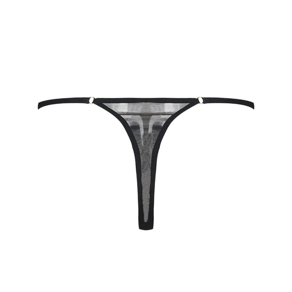 Women's Underwear | Black Lace Thin Thong
