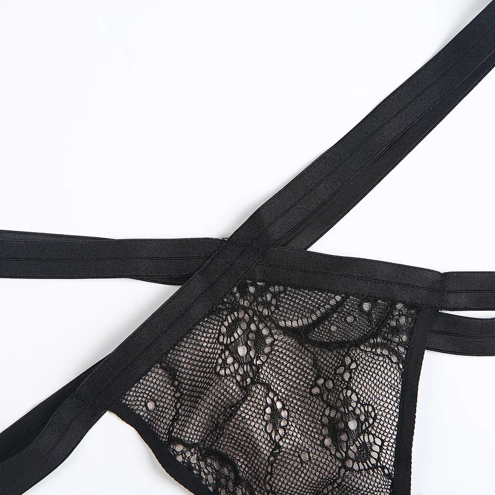 Women's Underwear | Black Low-Rise Thongs