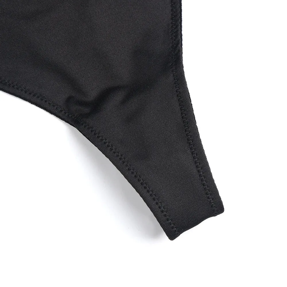 Women's Underwear | Black Mesh Thong Panties