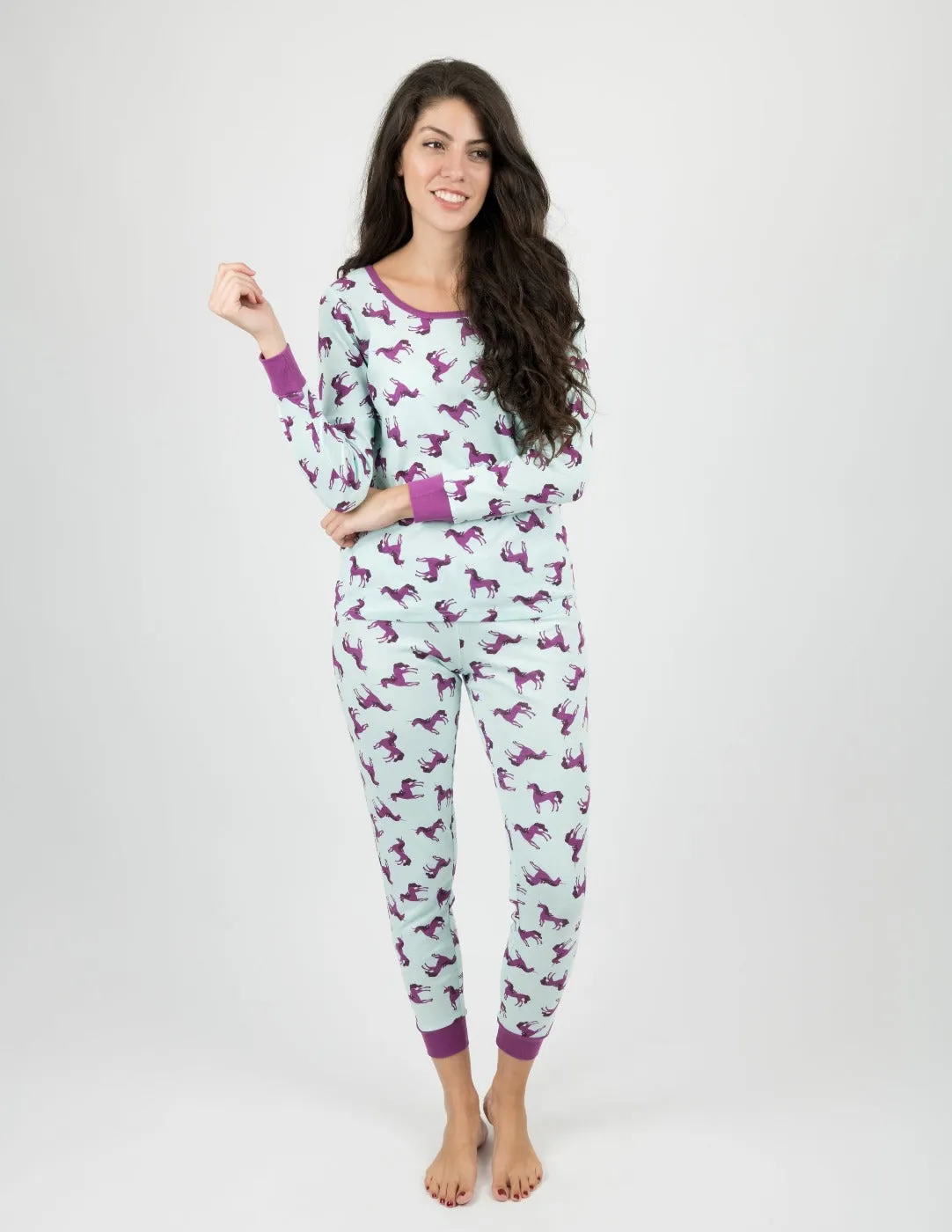 Women's Unicorn Cotton Pajamas