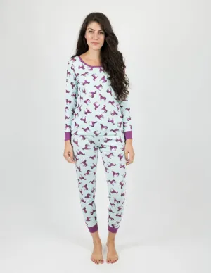 Women's Unicorn Cotton Pajamas