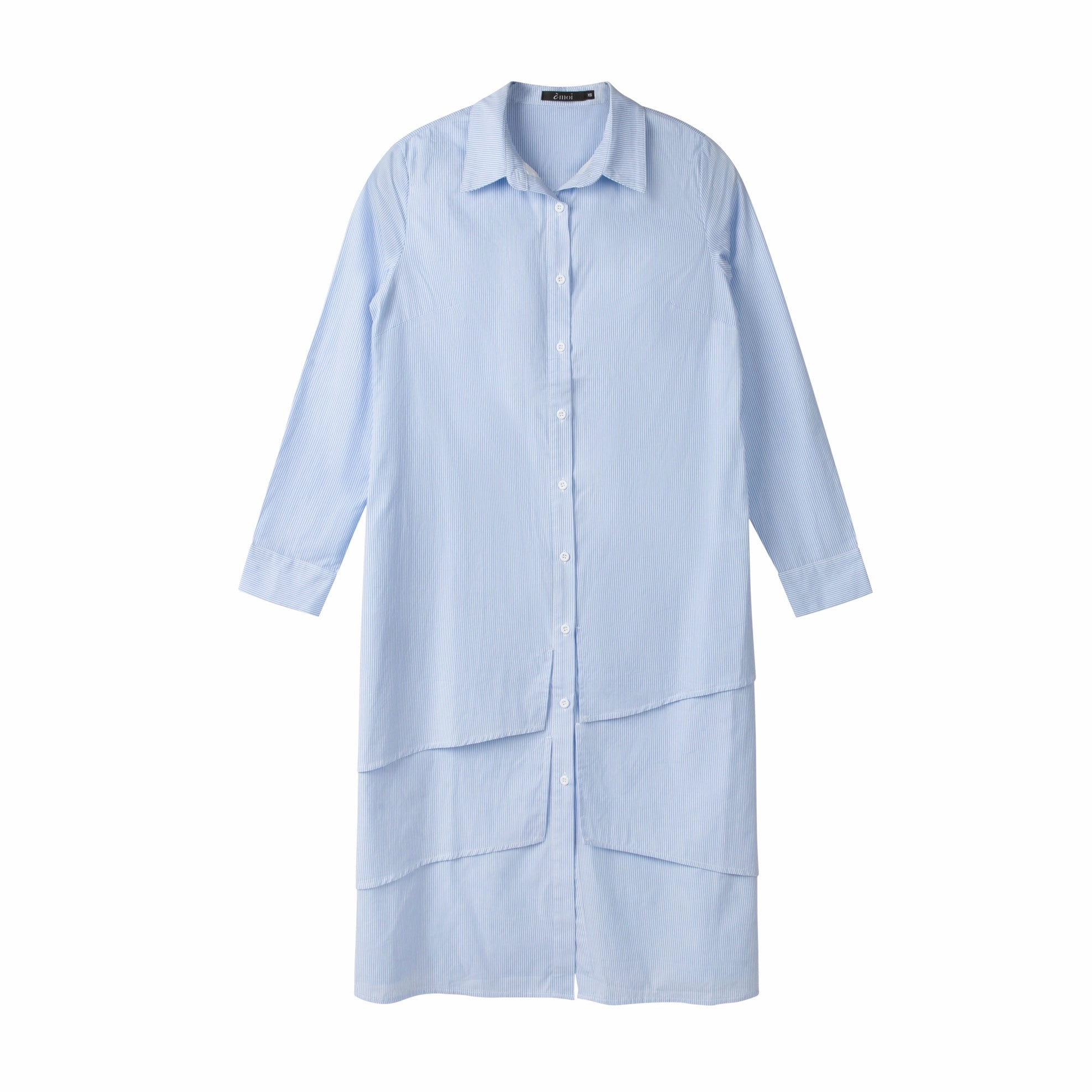 Ruffle shirt dress [Final Sale] Light Outfit Elegant Everyday