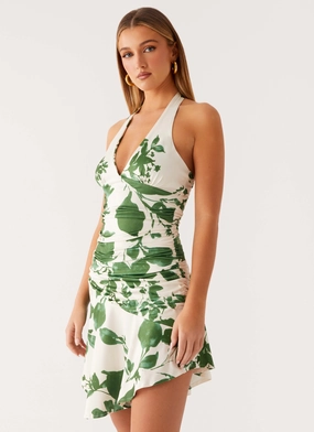 Colt Mini Dress - Verdant Bloom Cocktail Ready Balanced Tone