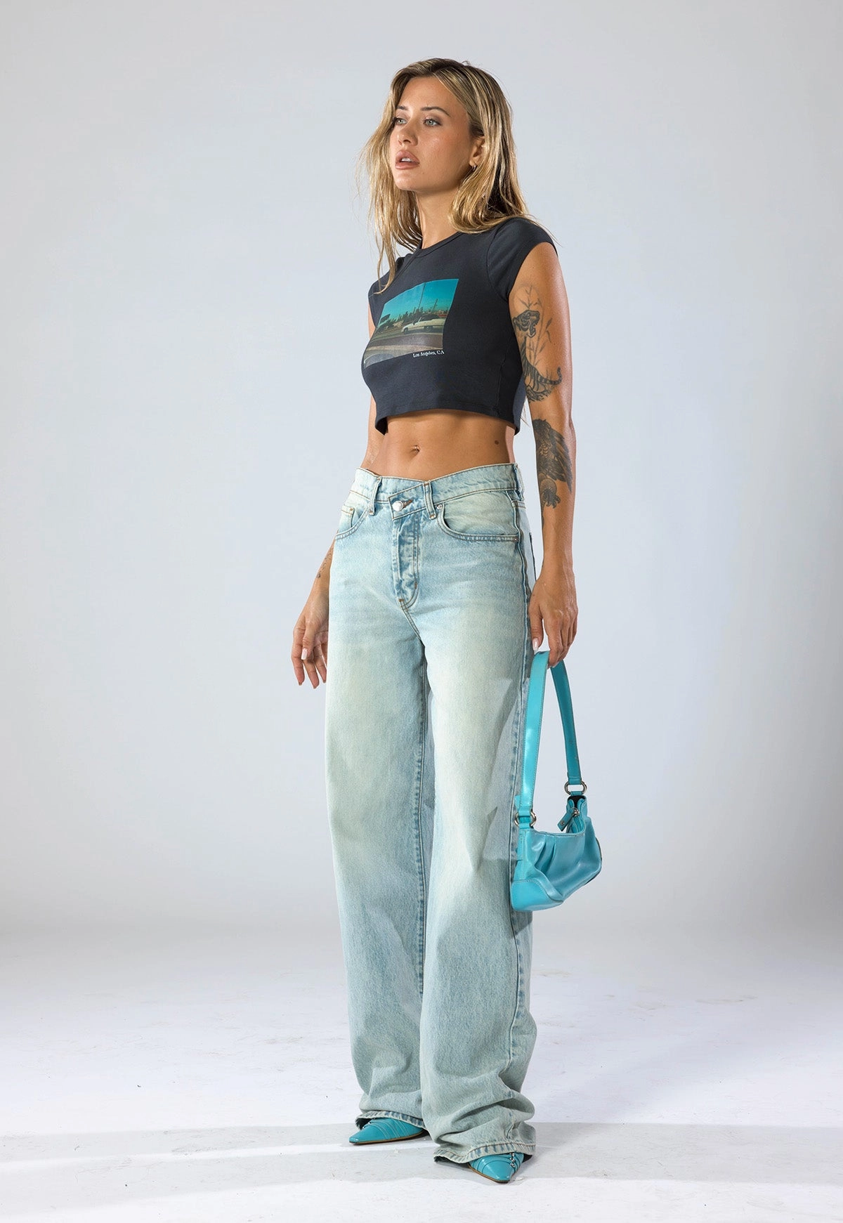 NonIrritatingStitching Oversized Jean / Seattle Blue