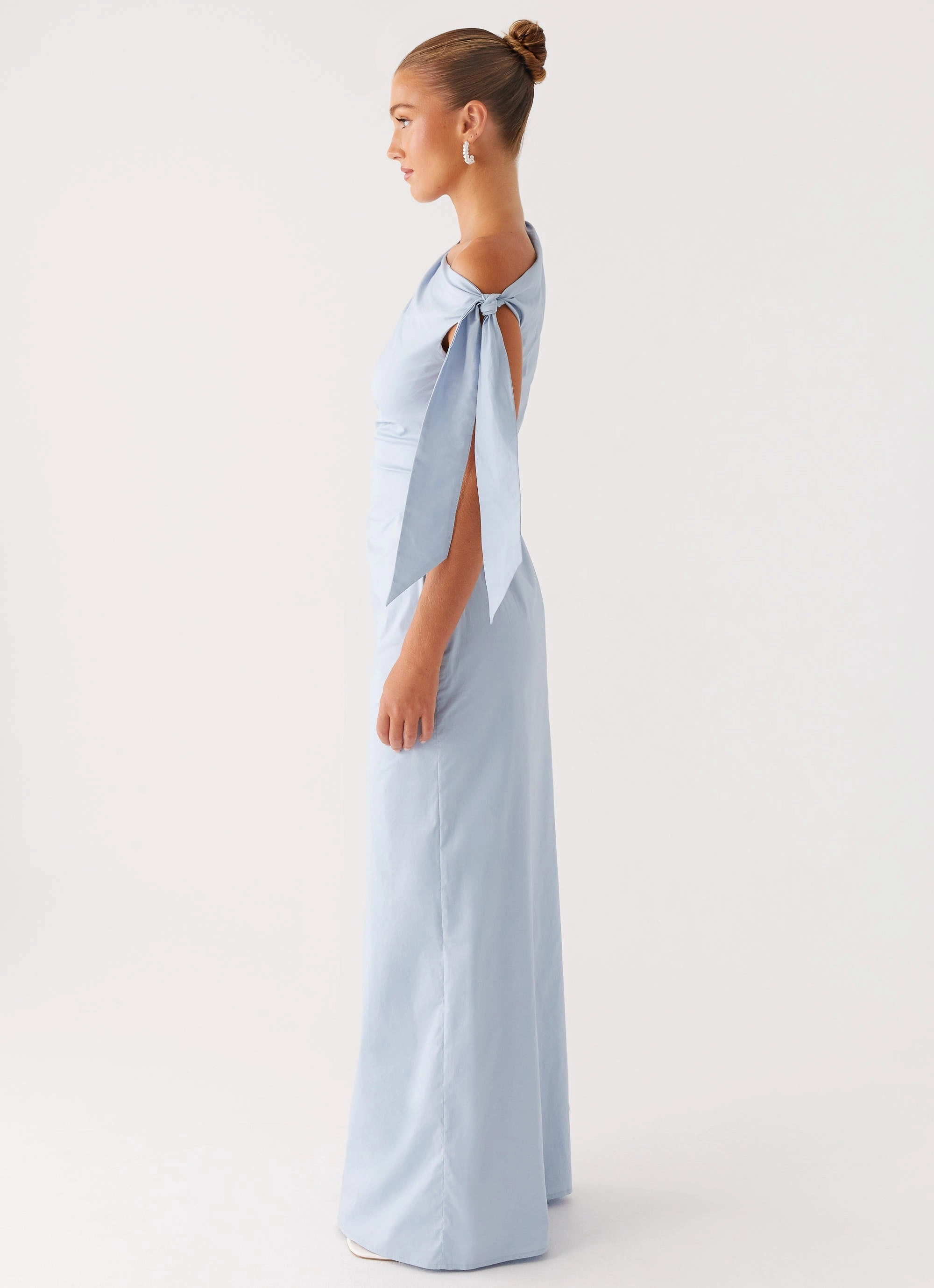 Marella Maxi Dress - Blue Standout Feature