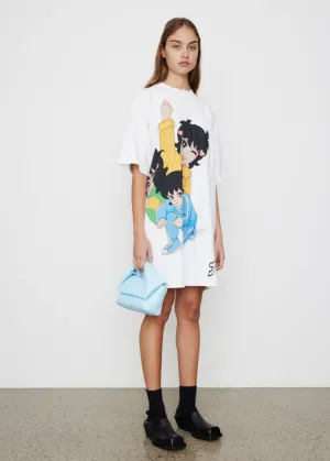x Run Hany Print T-Shirt Dress