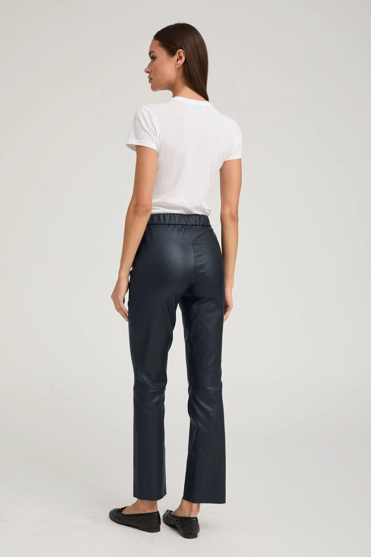 Midnight Leather Sophia Pull On Tight Fit