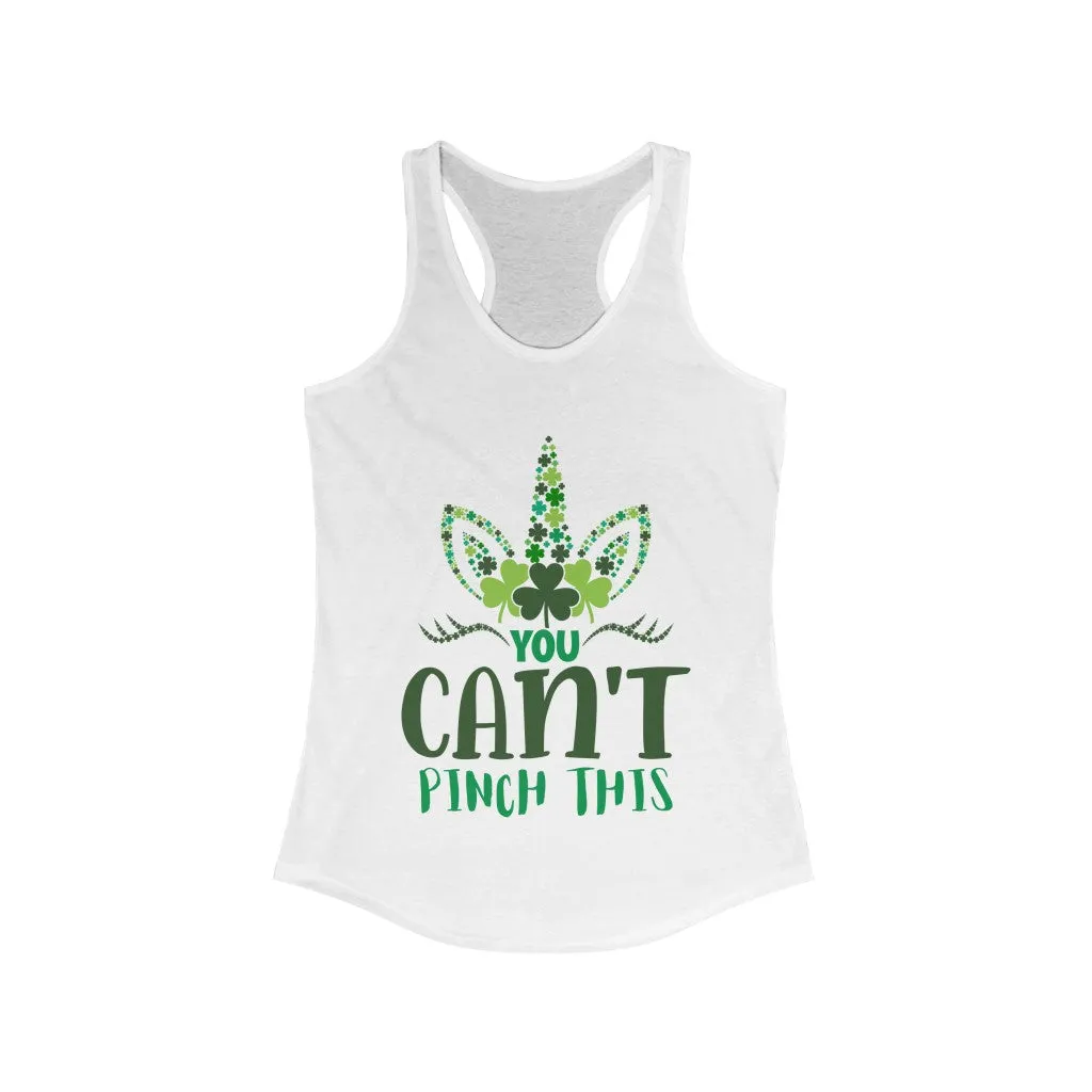 You can't pinch Unicorn Women's Racerback Tank