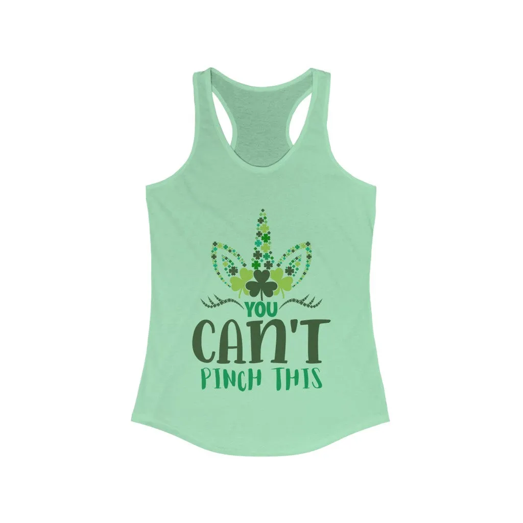 You can't pinch Unicorn Women's Racerback Tank