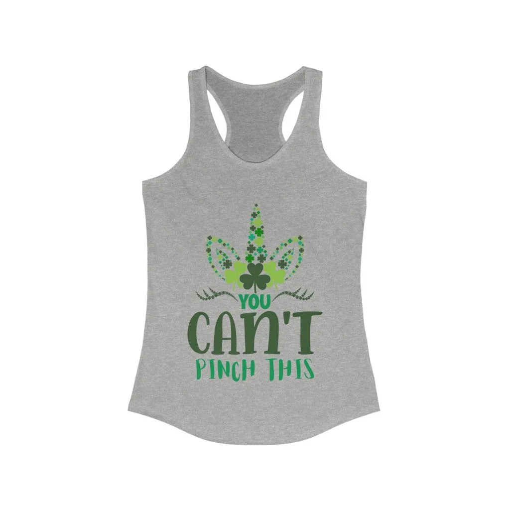You can't pinch Unicorn Women's Racerback Tank