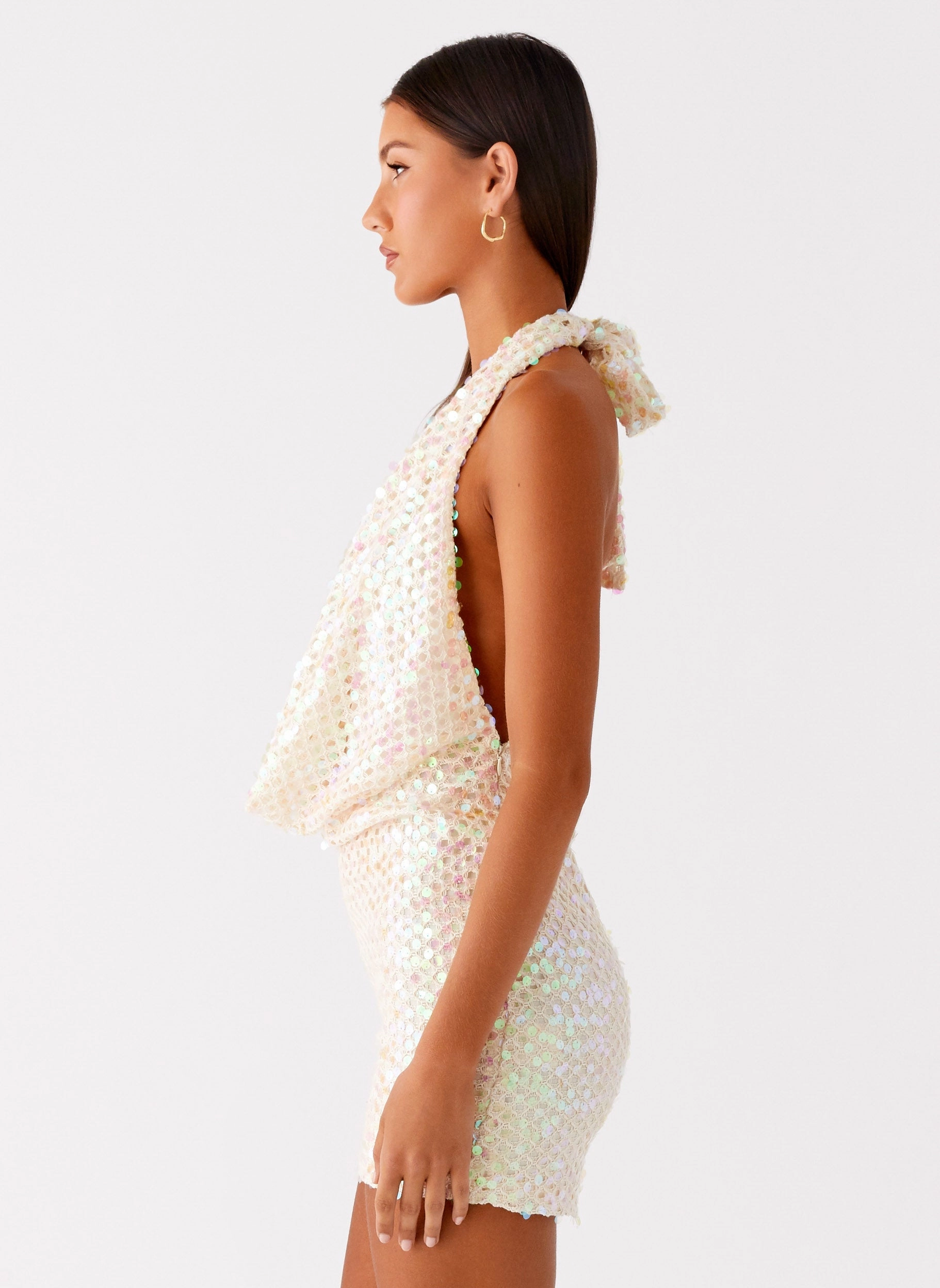 You Make Me Feel Mini Dress - Ivory single wear Fall Outfit