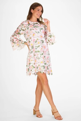 Casual Layers Brinkley Dress Floral Lace