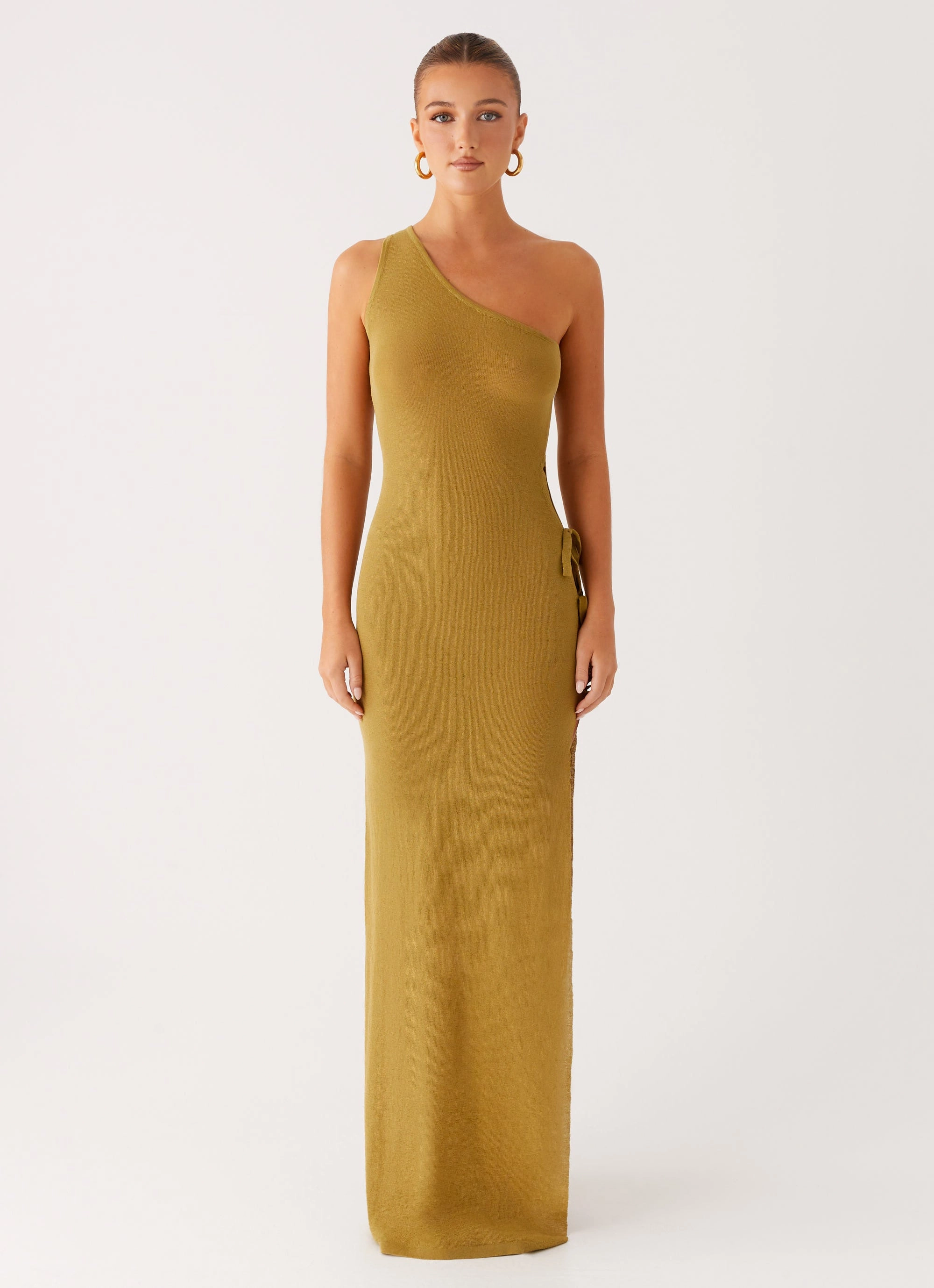 Zarnella Maxi Dress - Lime Cocktail Ready