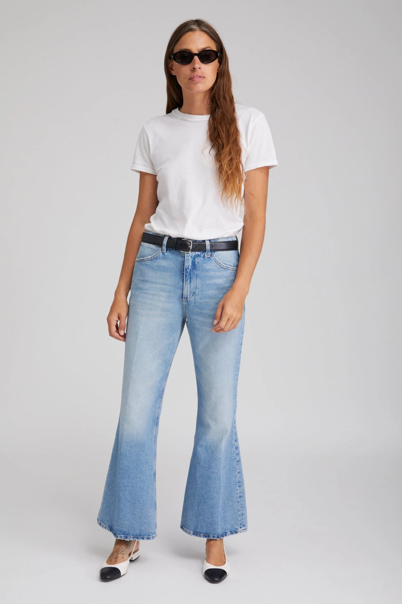 Comfortable Layer Stay Cool Technology Victoria Boyfriend Flare Denim