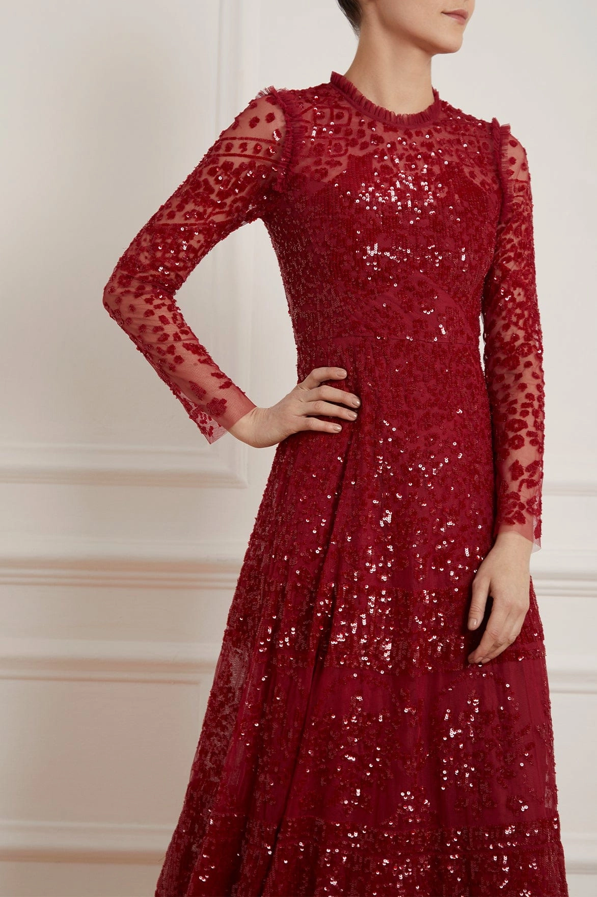 Artisanal-Detail One Piece Look Aurora Ballerina Dress